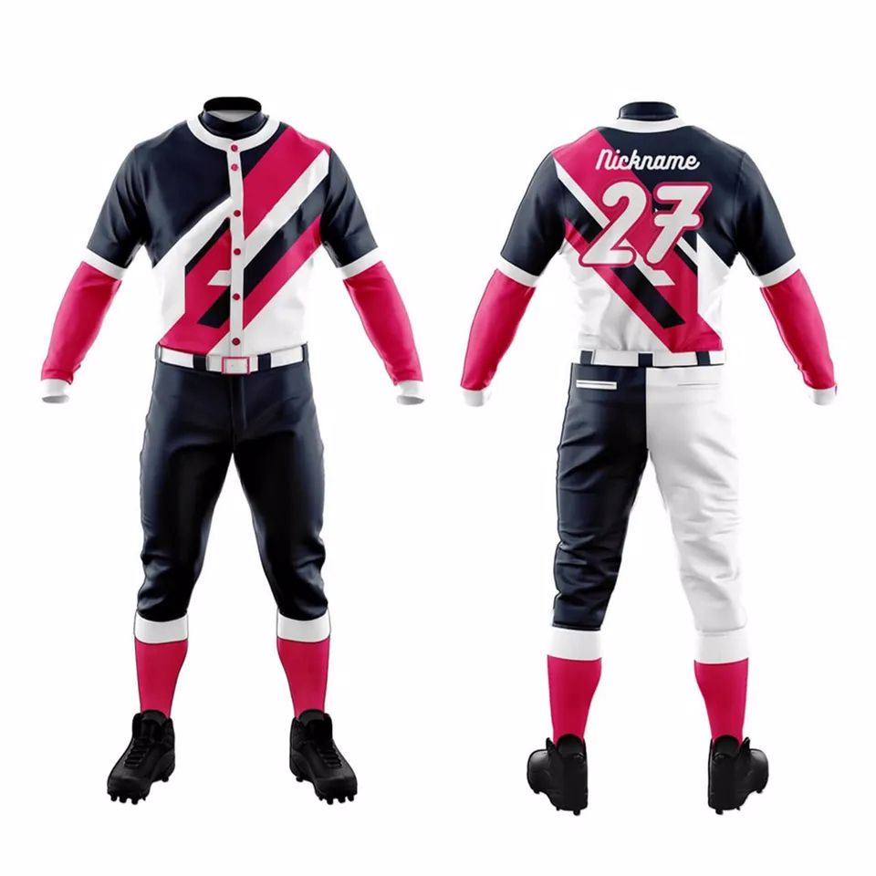 Customization Baseball & Softball Wear Uniform Custom Logo Cheap Price Baseball Uniform For Adults - view 2