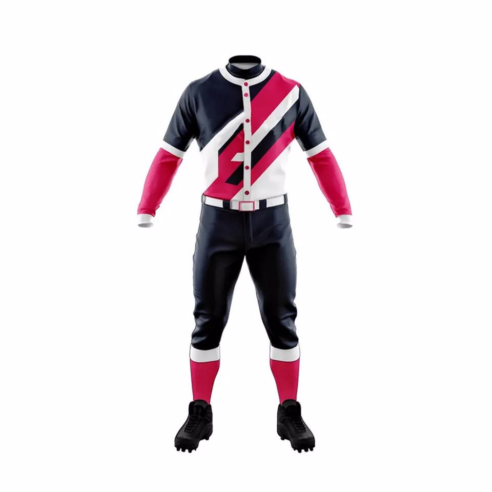 Customization Baseball & Softball Wear Uniform Custom Logo Cheap Price Baseball Uniform For Adults - view 3
