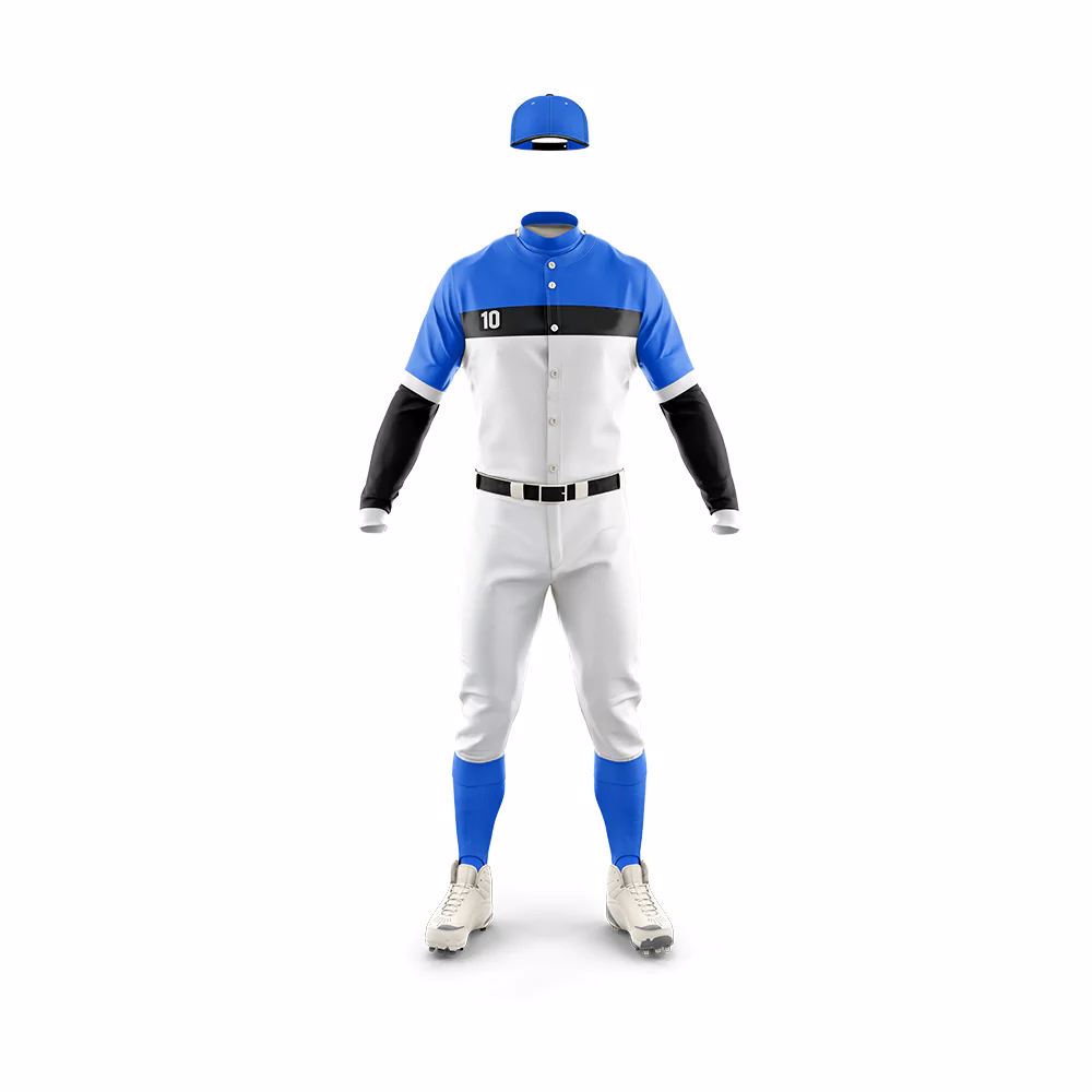 New Wholesale Custom design Youth Baseball uniform High Quality Baseball Uniform - view 4
