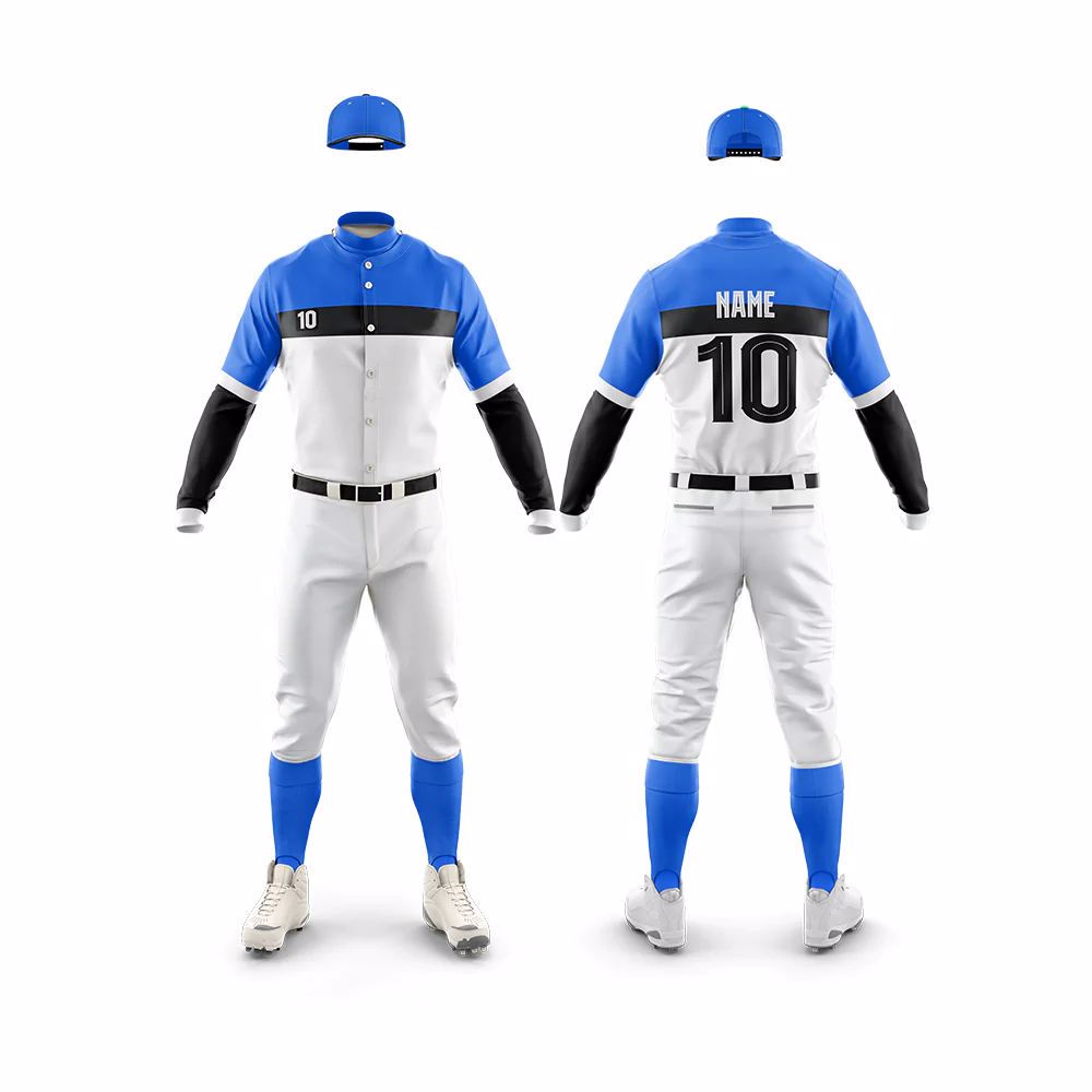 New Wholesale Custom design Youth Baseball uniform High Quality Baseball Uniform - view 5