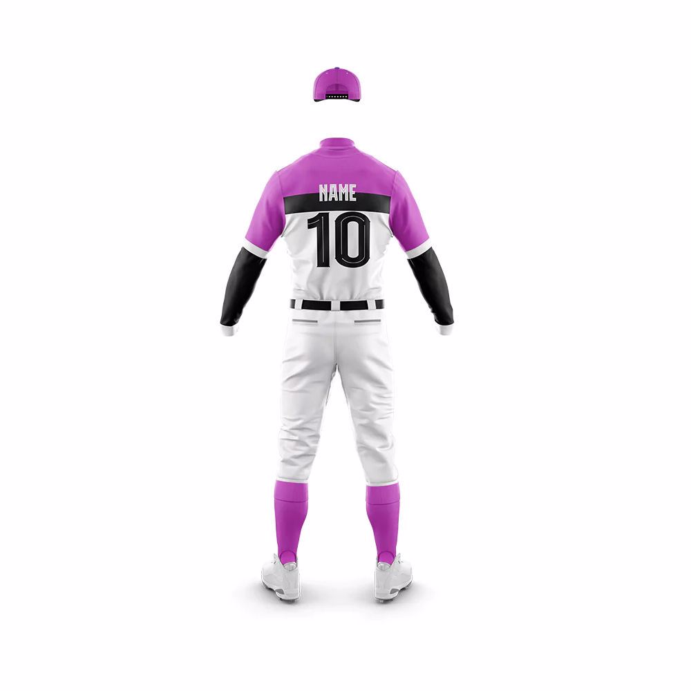 New Wholesale Custom design Youth Baseball uniform High Quality Baseball Uniform - view 6