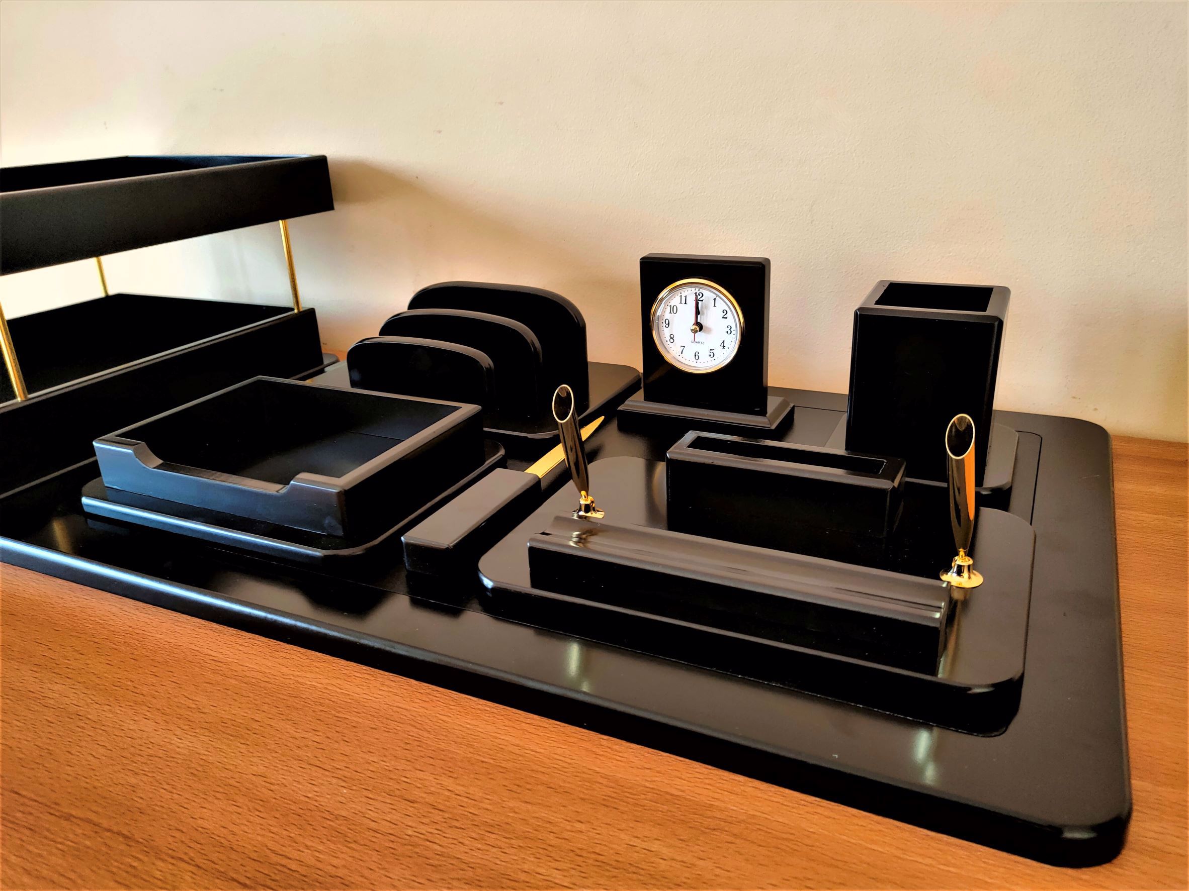 8 Pcs Office Table Desk Organizer Luxury SET