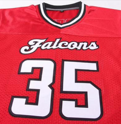 American Football Style sublimation & Embroidery t shirt for sports club with customize design - view 6