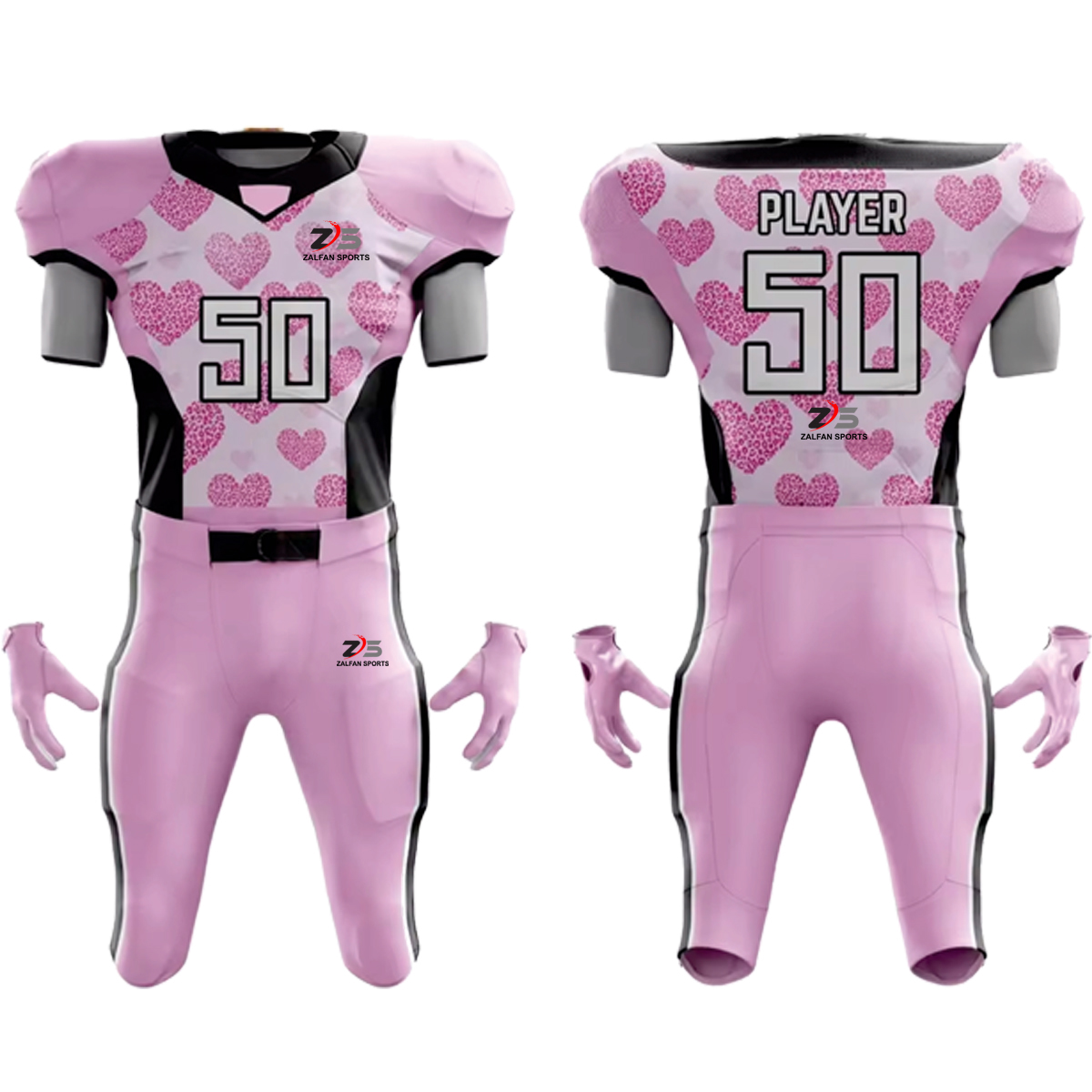 American Football Uniforms Custom Design