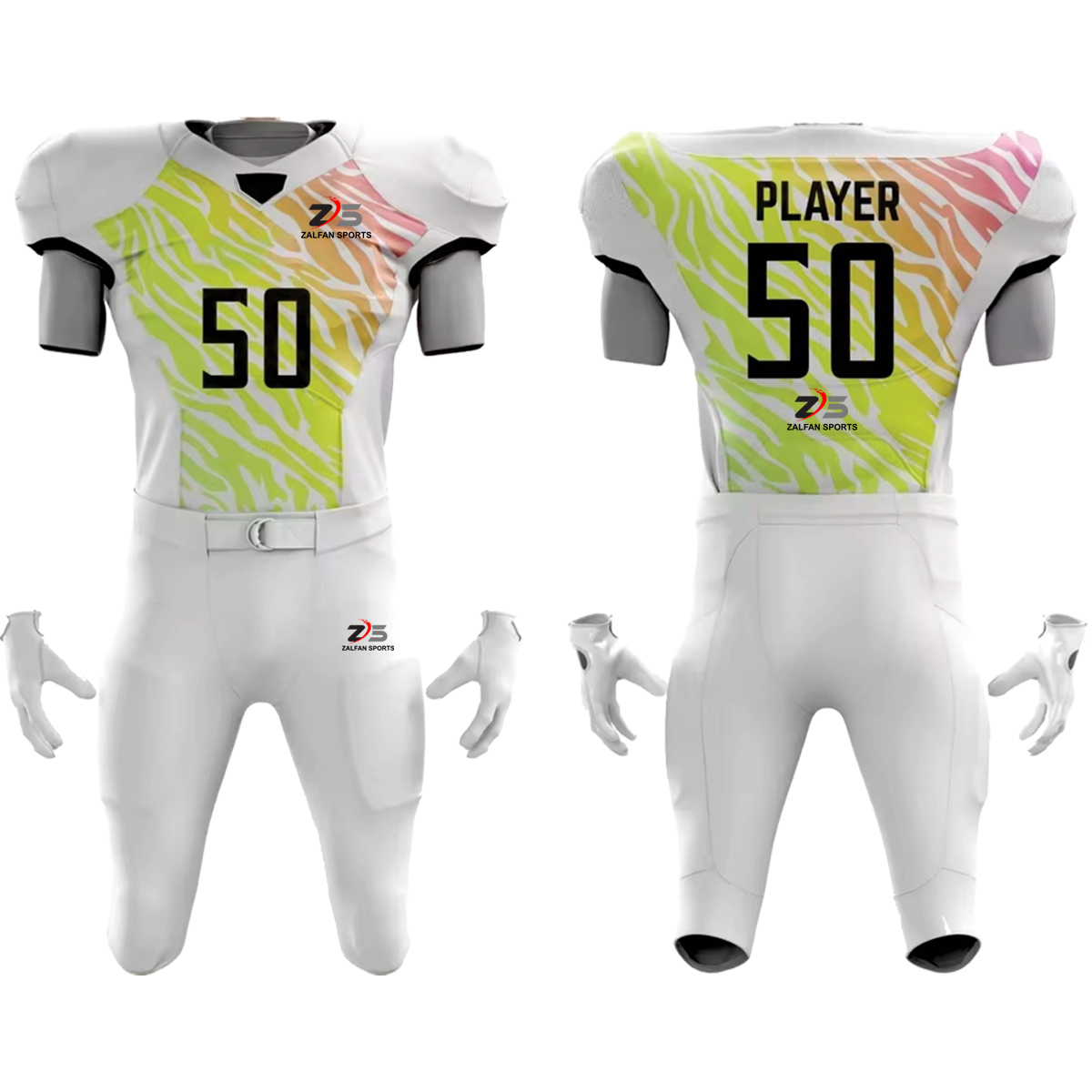 American Football Uniforms Custom Design - view 2