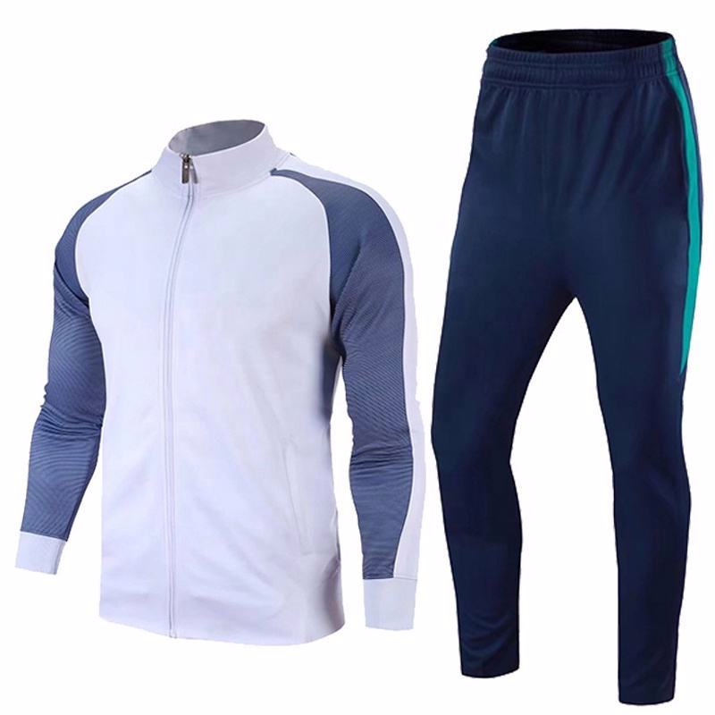 Wholesale custom logo Cotton Sportswear Plain Jogging Suit - view 2