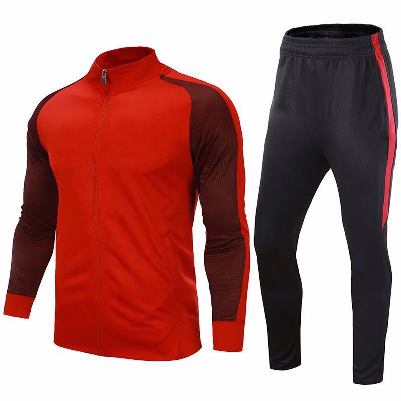 Wholesale custom logo Cotton Sportswear Plain Jogging Suit - view 4