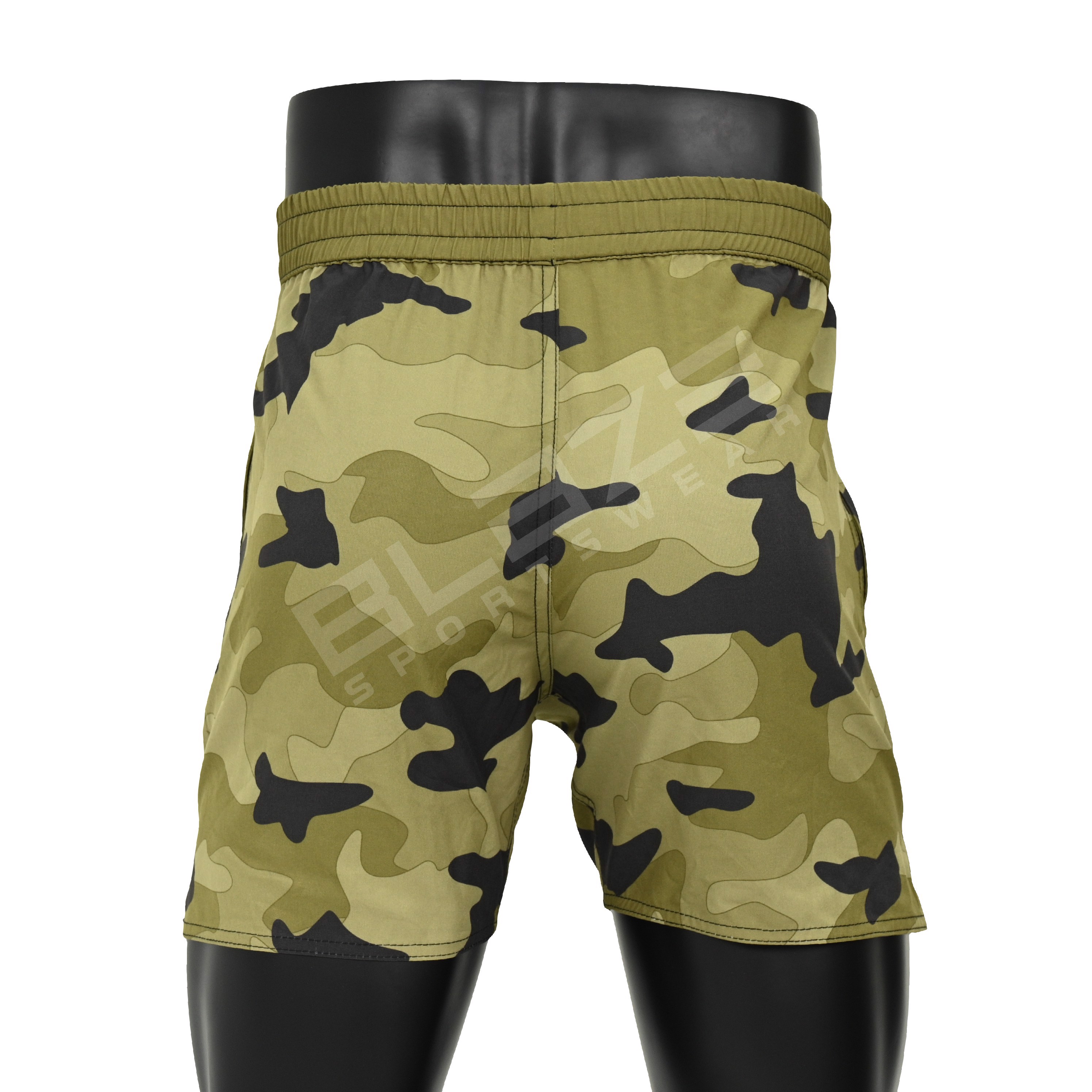 Lightweight Workout Shorts regular fit Gym Shorts for Men with Zipper Pockets sublimation printed - view 4
