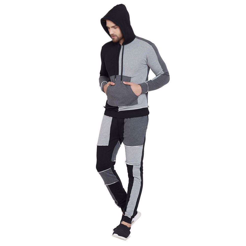 Pakistan factory price custom logo men track suit private sweatsuit men polyester track suit - view 5