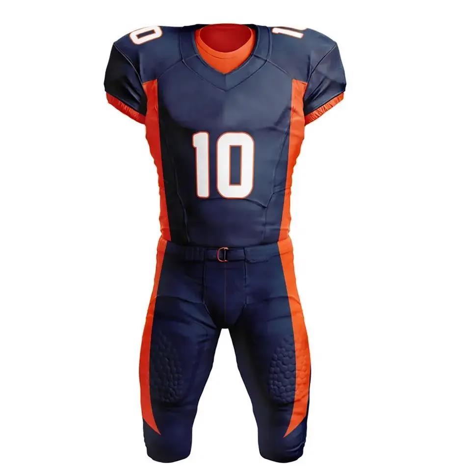 Custom Style American Football Jerseys & Pant Set Custom logo