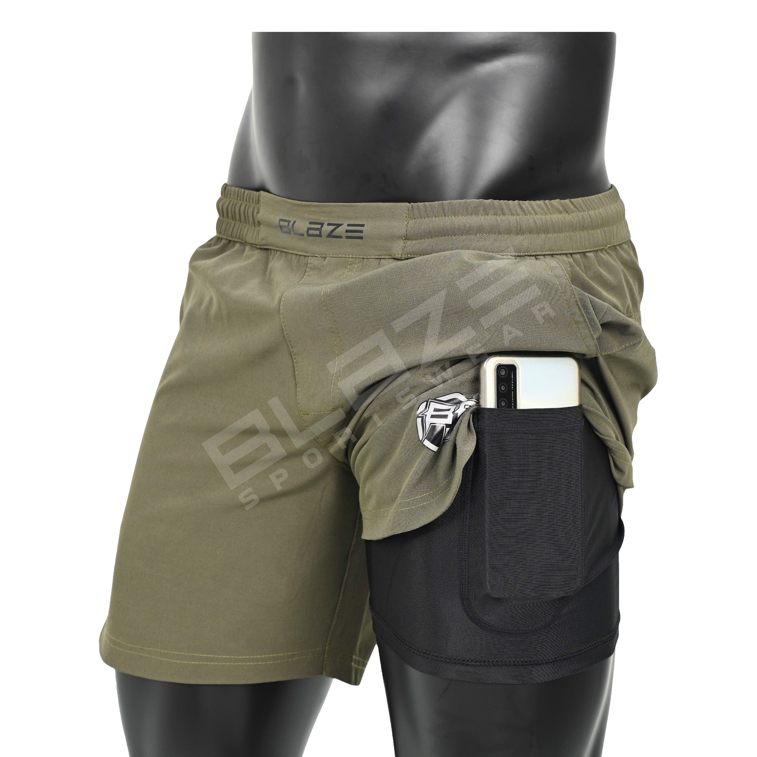 Custom Sportswear Running Gym Shorts Custom Compression Sweat Training Workout Fitness Athlet short  - view 7