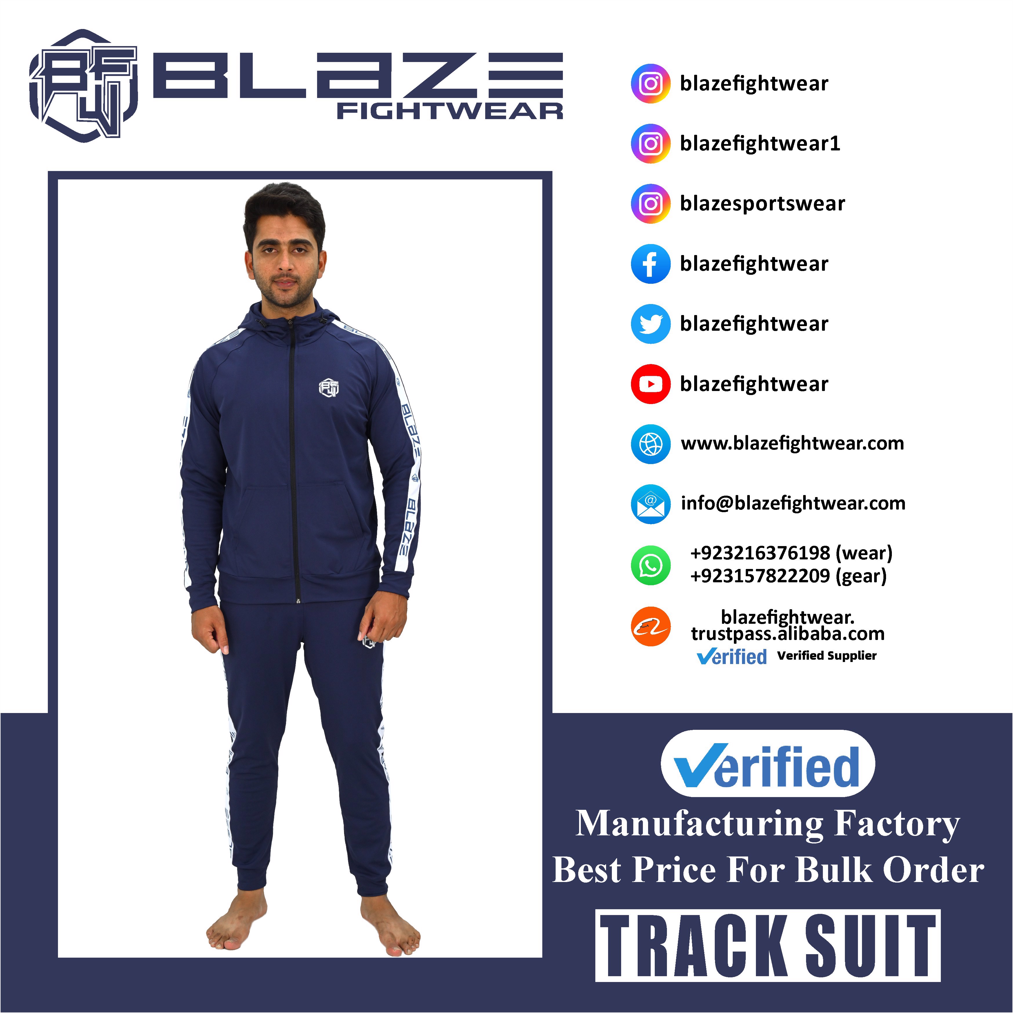 Custom Design Men's Knitted Tracksuit Sublimation Fashion Slim Fit with Sleeve Name Panel Print OEM  - view 7