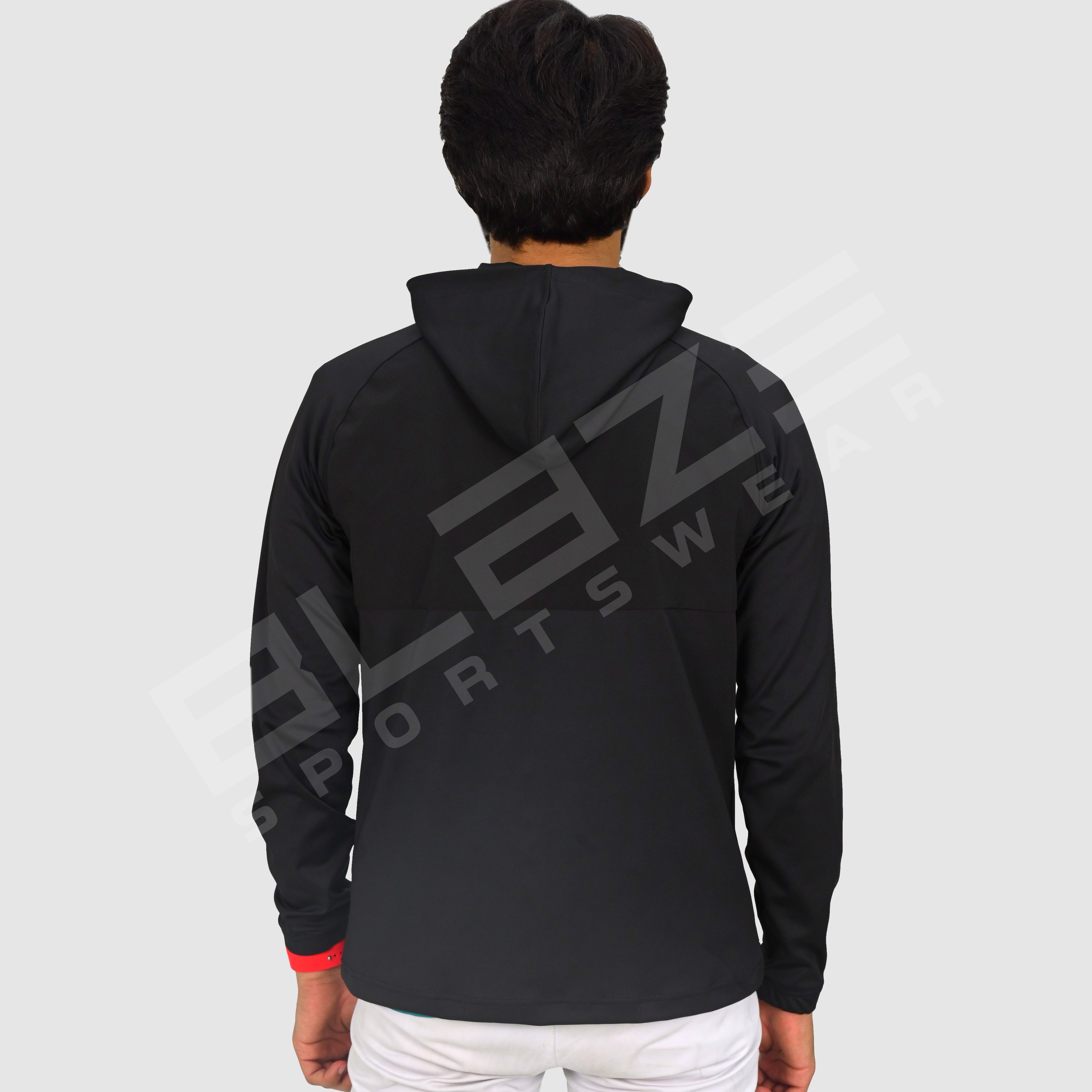 Customize Hoodie  with secure zipper pockets. Ideal for activewear and casual comfort Sweatshirt   - view 5
