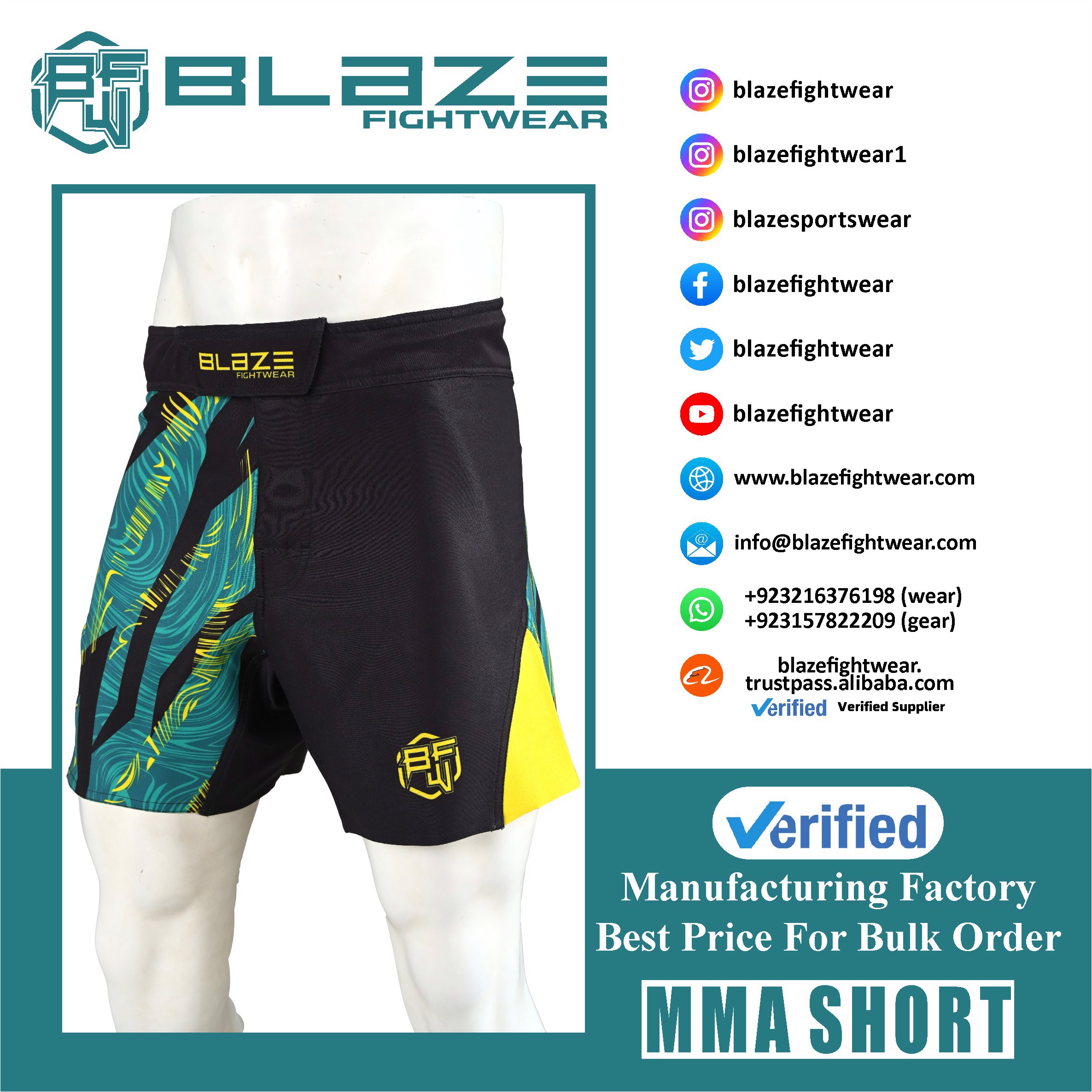 Custom MMA Shorts Durable and Lightweight BJJ Fight Wear Four Way Stretch No Gi Training Short - view 9