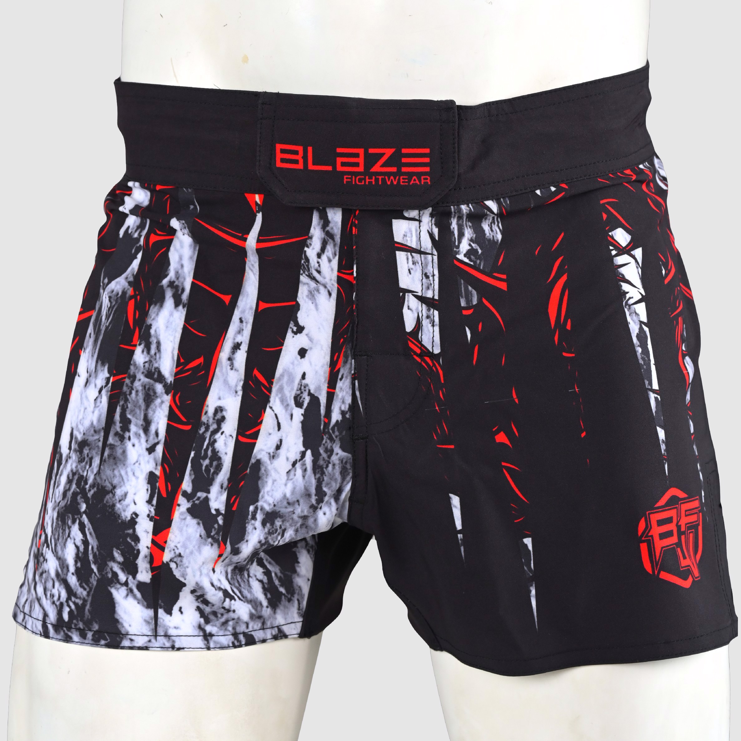 Tailored MMA Training Shorts Durable and Flexible, Anti-Tear Material with Elastic Waistband for BJJ - view 2
