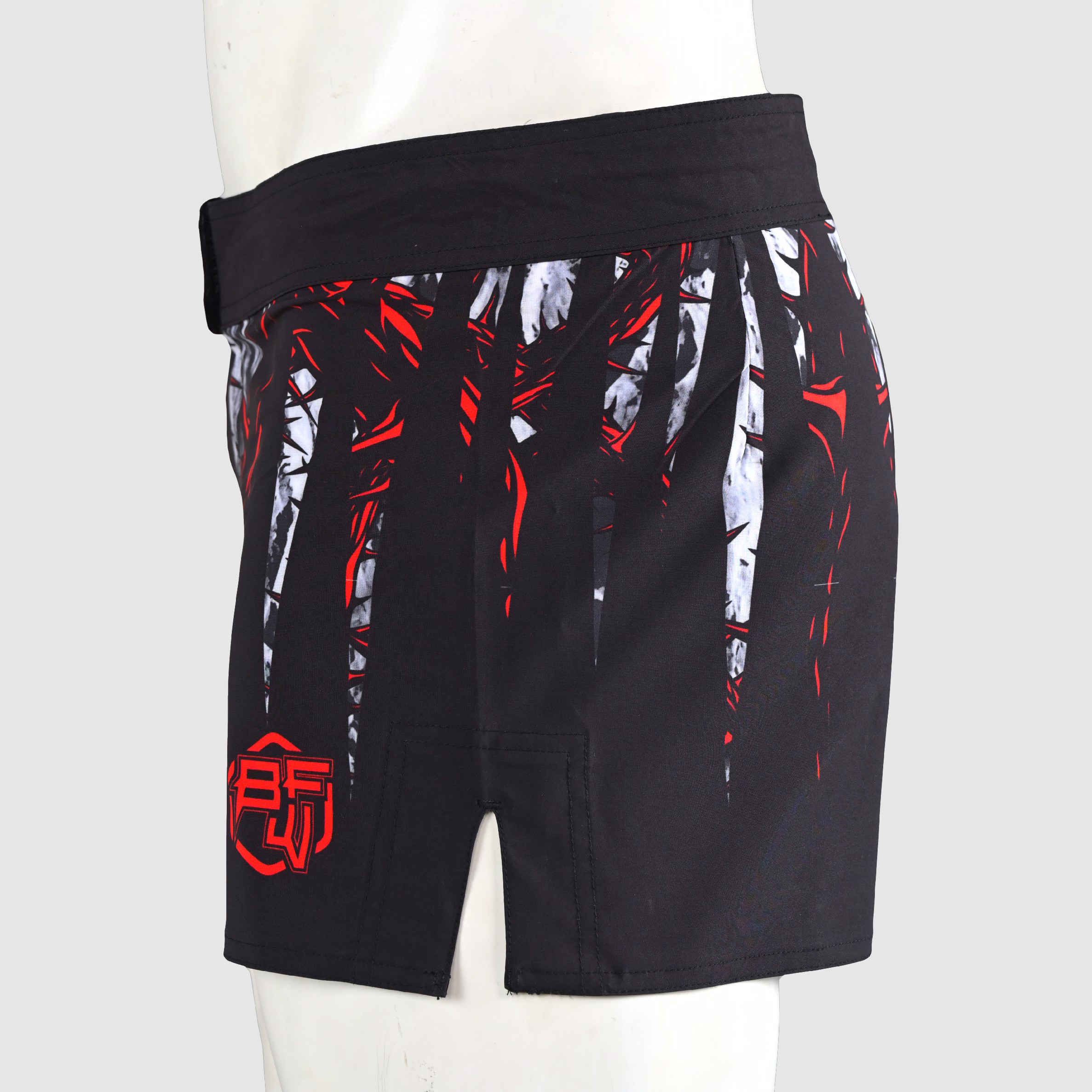 Tailored MMA Training Shorts Durable and Flexible, Anti-Tear Material with Elastic Waistband for BJJ - view 5