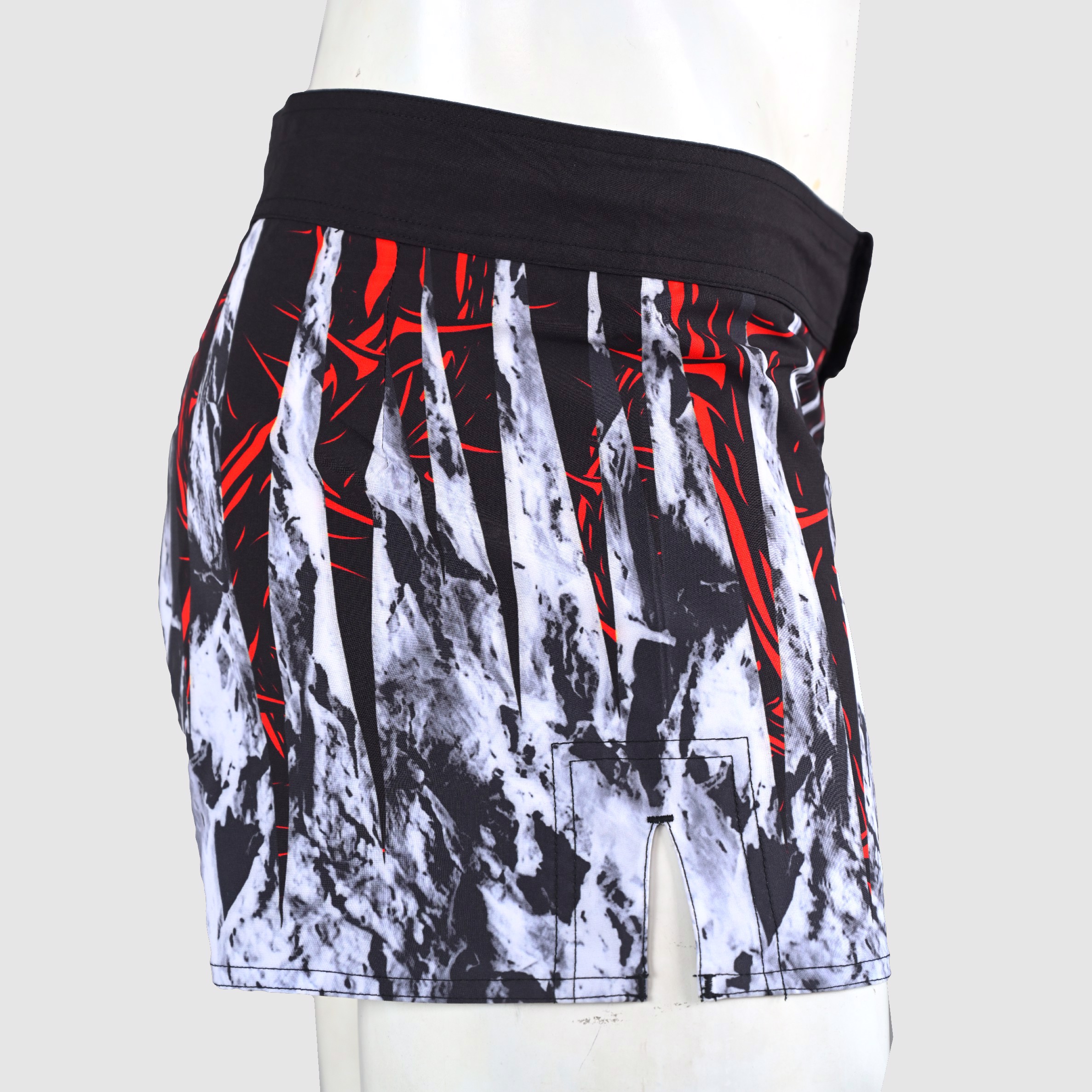 Tailored MMA Training Shorts Durable and Flexible, Anti-Tear Material with Elastic Waistband for BJJ - view 8