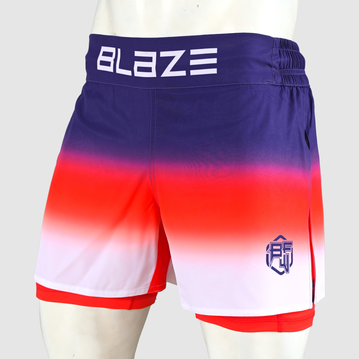 Tailored MMA Training Shorts Durable and Flexible, Anti-Tear Material with Elastic Waistband for BJJ - view 9