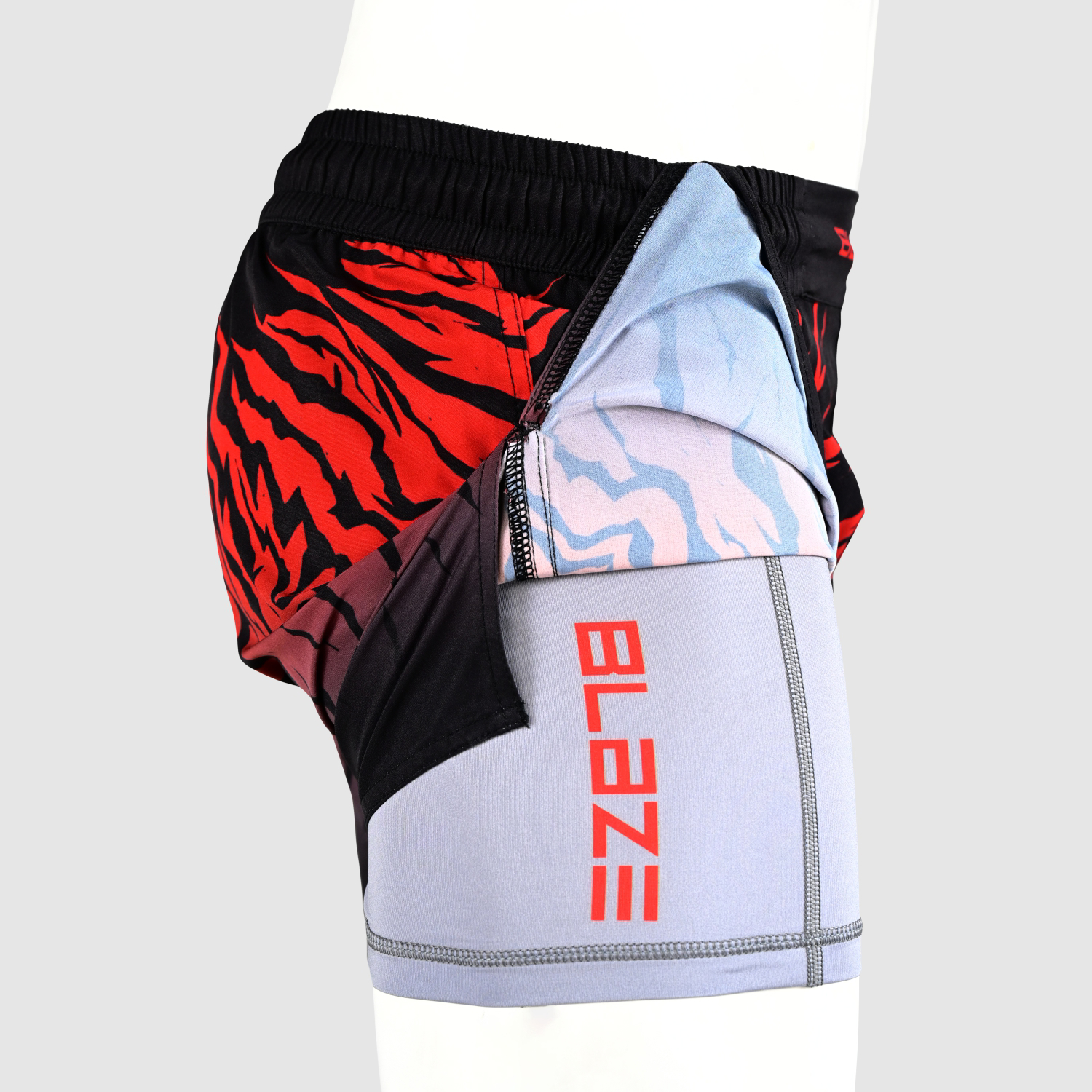 Personalized 2 IN 1 MMA Shorts Lightweight and Resilient, Ideal for BJJ No Gi Training and Sparring - view 10
