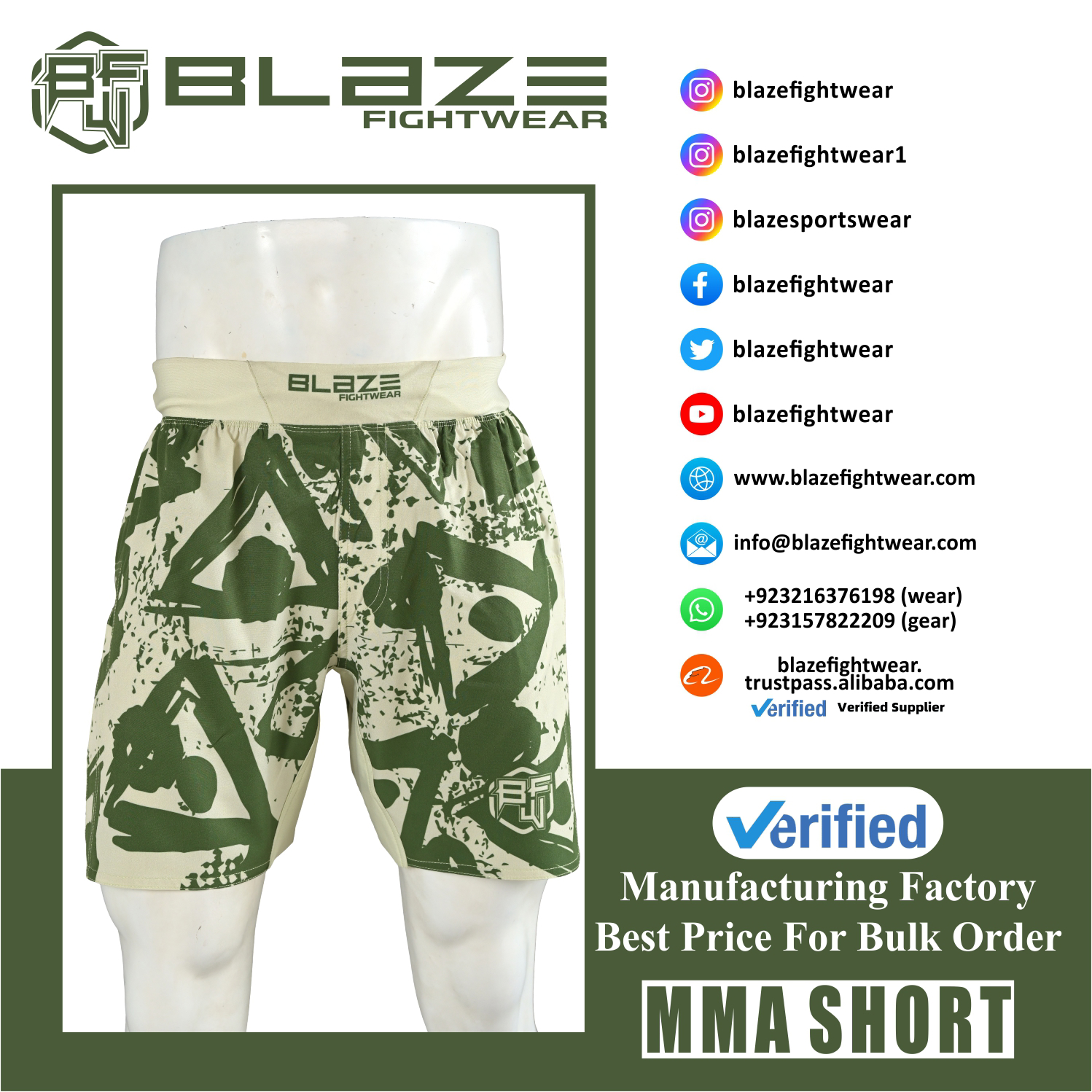 Customized Premium MMA Fight Shorts , Quick-Dry Fabric, and Reinforced Seams for No Gi Training - view 13