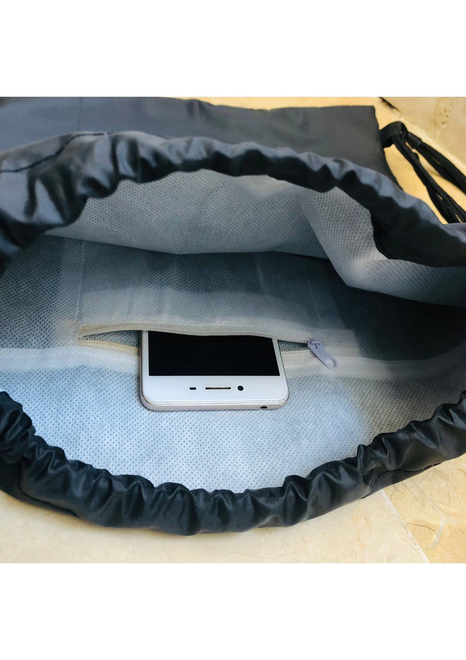 Drawstring Bag, Gym bag, Sports bag, Hiking Bag - view 2
