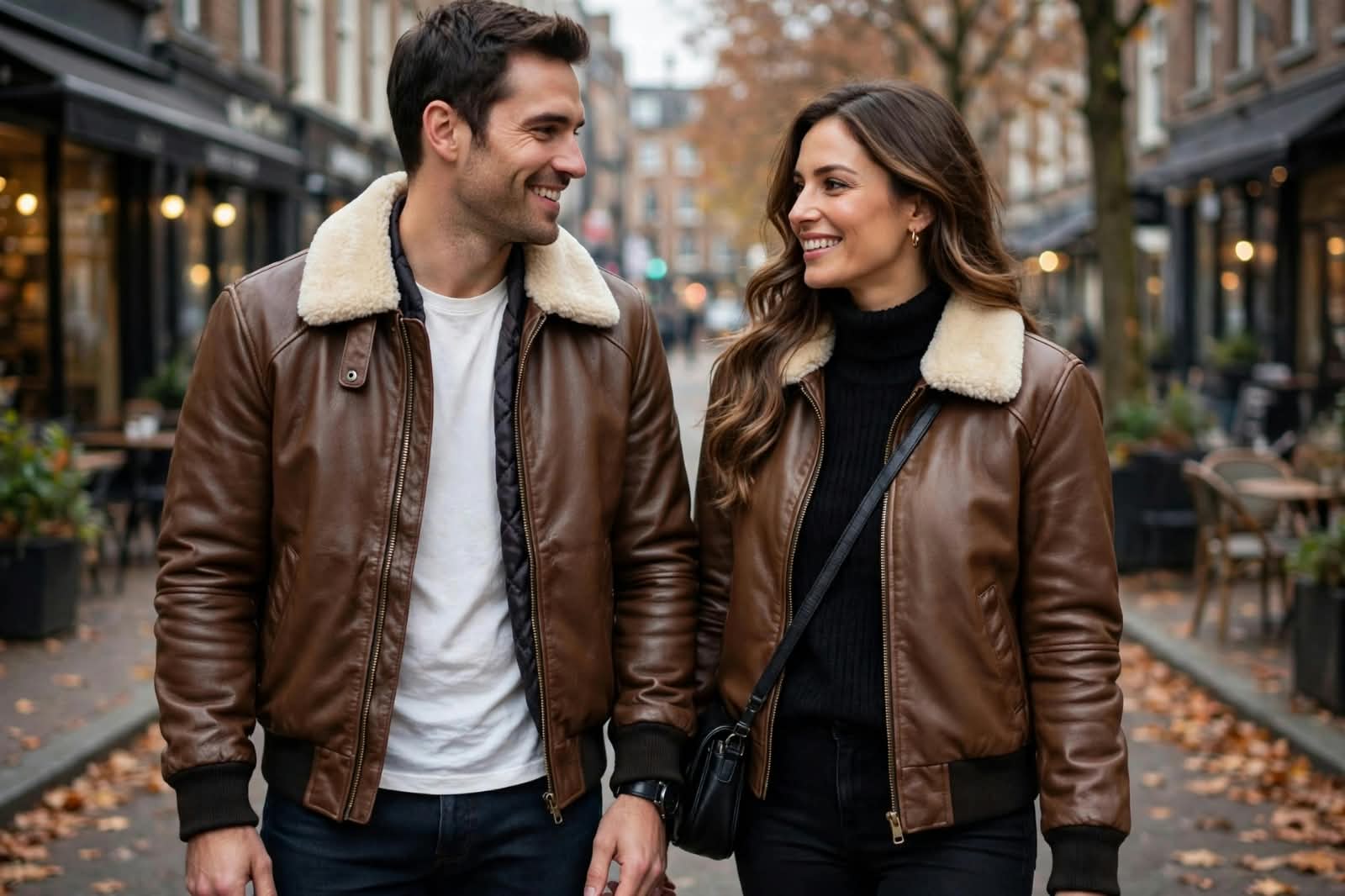 Premium Quality Leather Jacket Zipper Closure