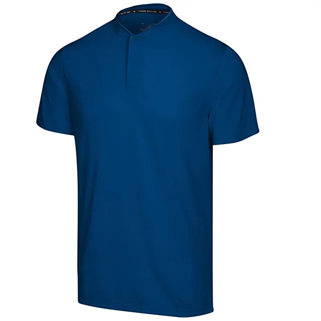 Pakistan Made Polo Shirts Blue Color Blank Polo Shirts - view 4
