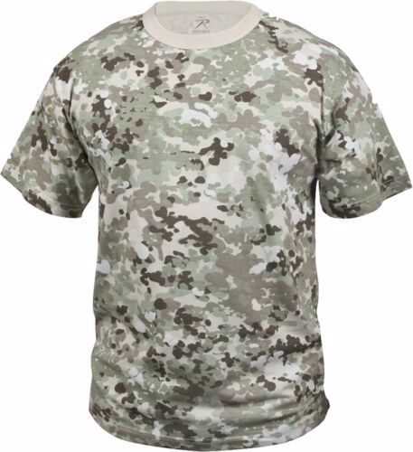 Custom Logo Sublimated Camouflage T-Shirt Polyester Fabric (220-240 GSM) Men & Women High Quality - view 3
