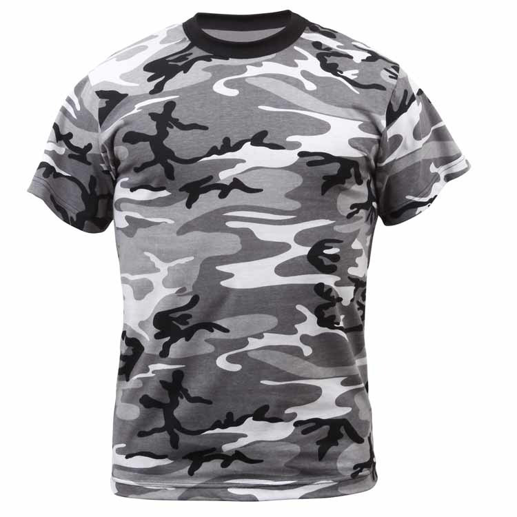 Custom Logo Sublimated Camouflage T-Shirt Polyester Fabric (220-240 GSM) Men & Women High Quality - view 4