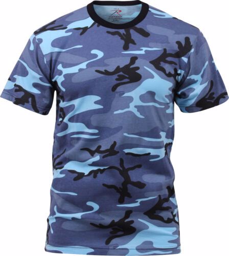 Custom Logo Sublimated Camouflage T-Shirt Polyester Fabric (220-240 GSM) Men & Women High Quality - view 5