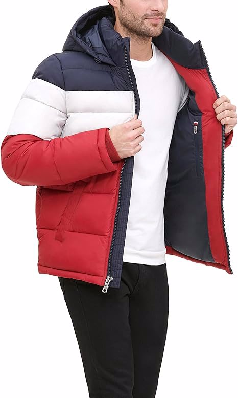 Men's Hooded Puffer Jacket - view 4