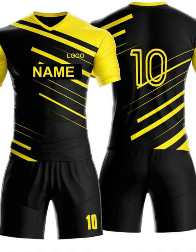 Customised sports uniform 