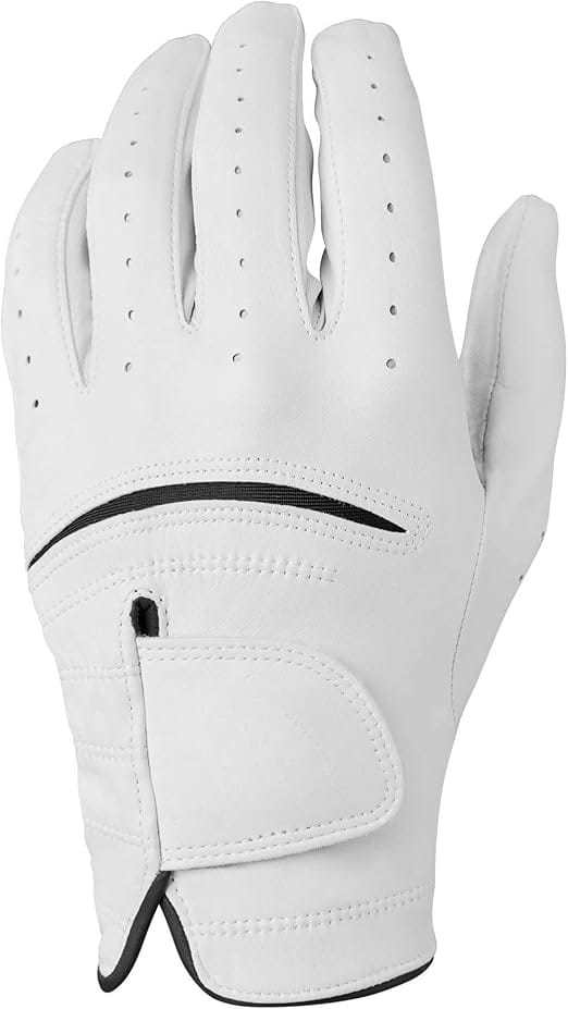 Premium Leather Golf Glove with Soft Lycra Fabric for Better Movement