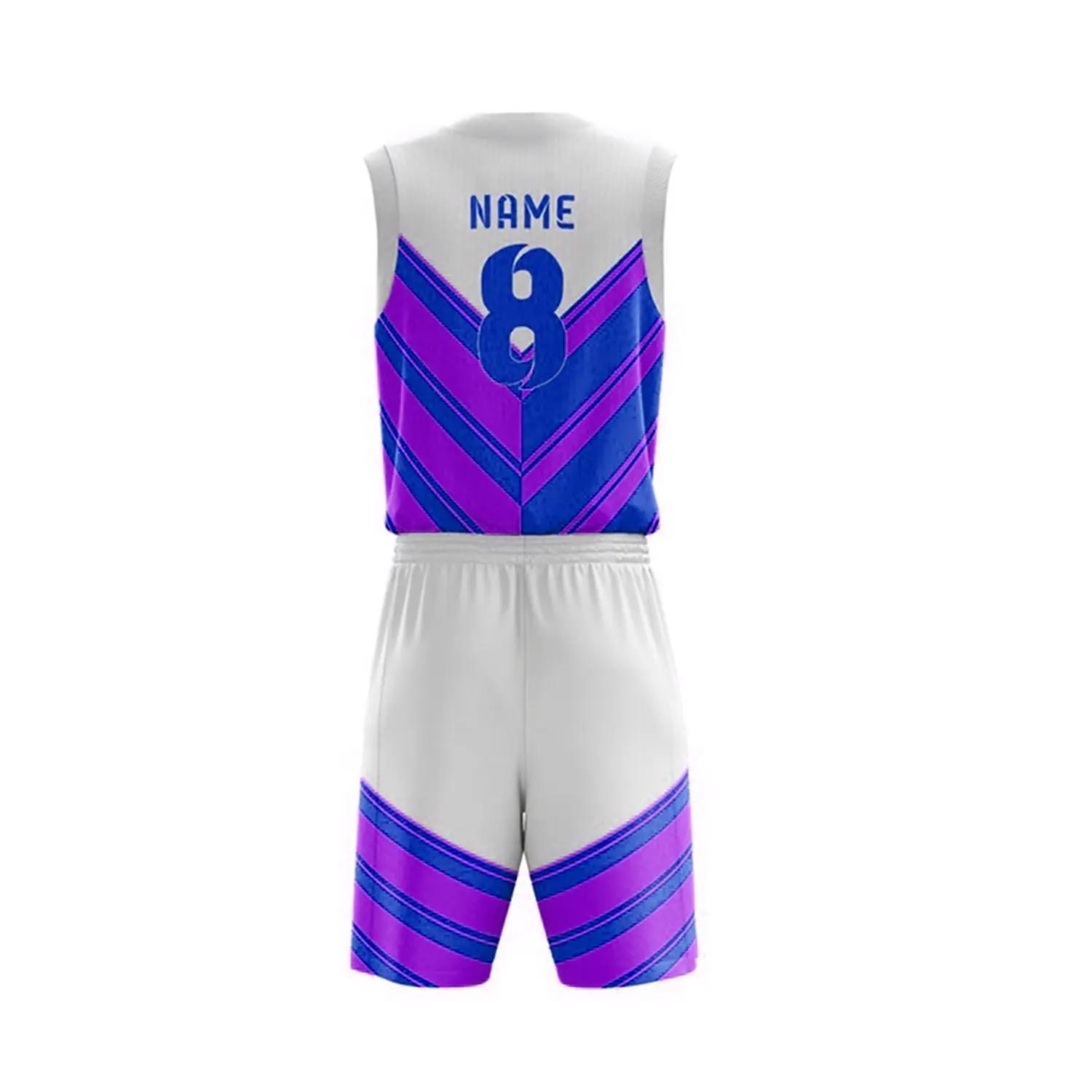 Basketball Uniform Custom Men sports high quality best Men Quick Dry - view 2