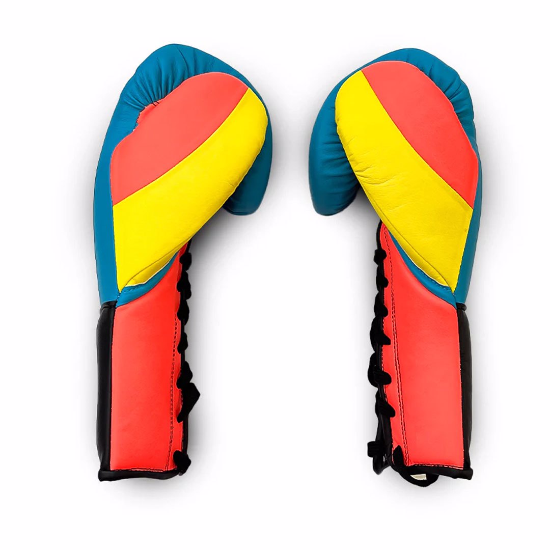  High quality PU leather professional kick Boxing gloves 100% PU leatherwith Custom Logo  - view 2