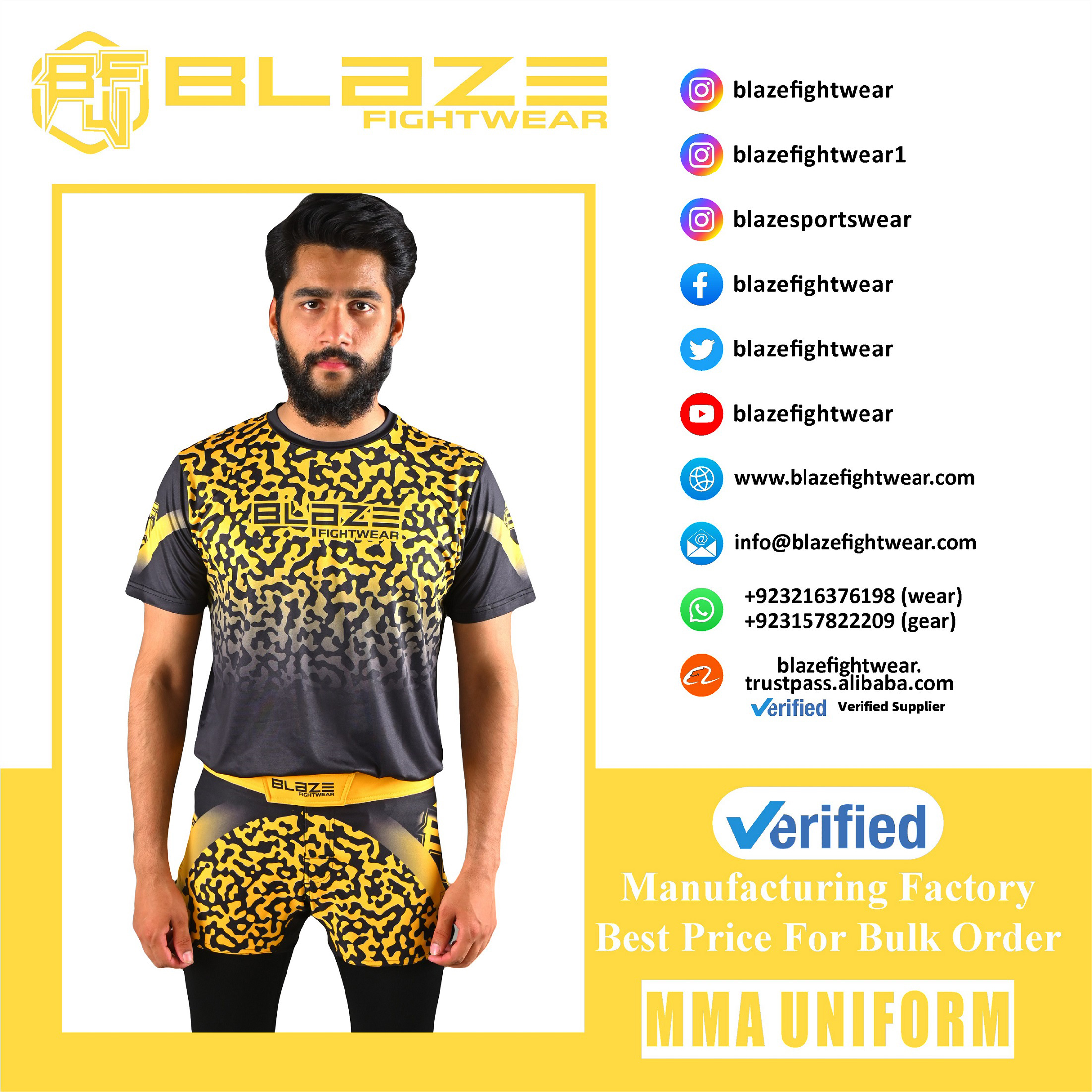 Personalized Unique MMA practice outfits: elastic, four-way stretch gear for enhanced output - view 7