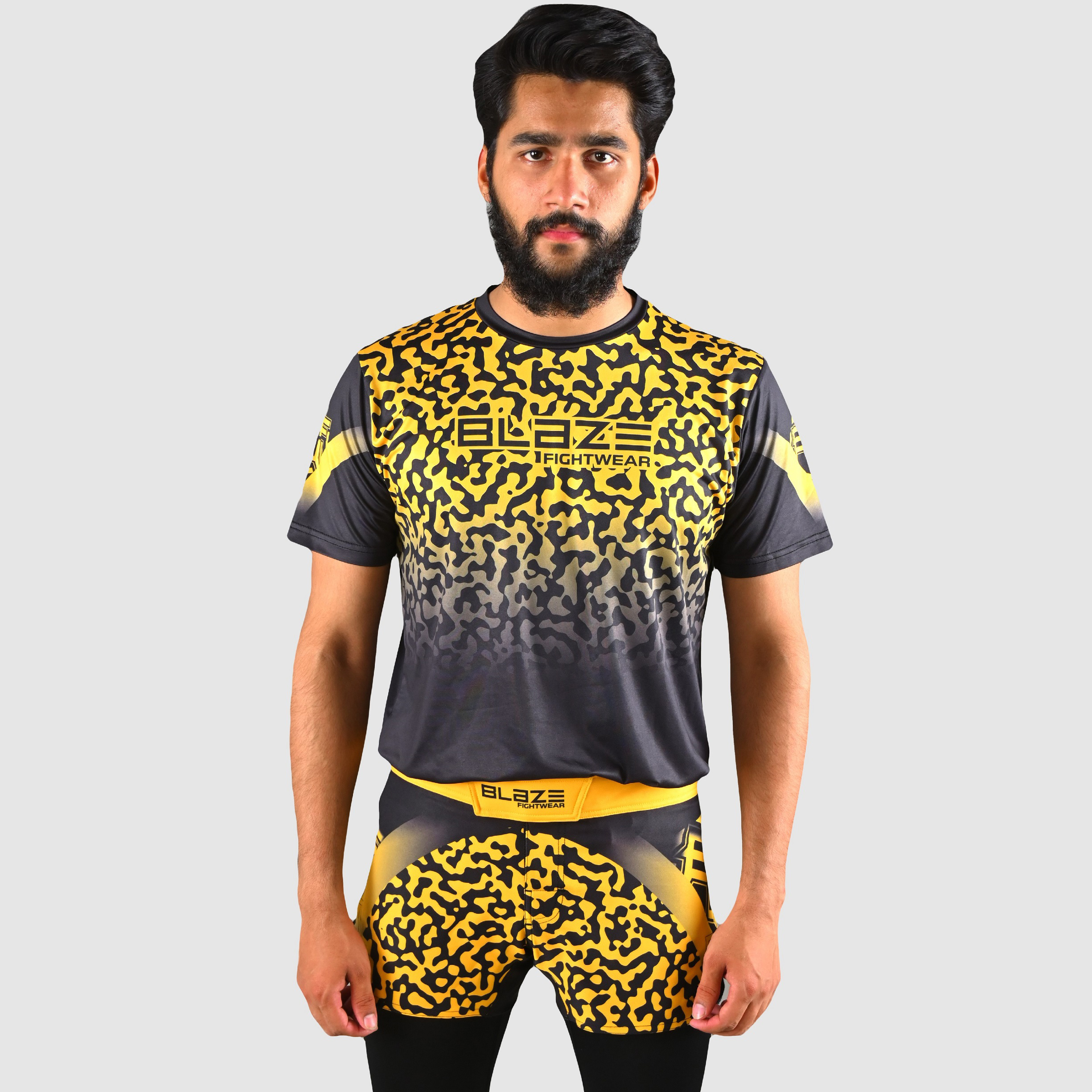 Personalized Unique MMA practice outfits: elastic, four-way stretch gear for enhanced output - view 8
