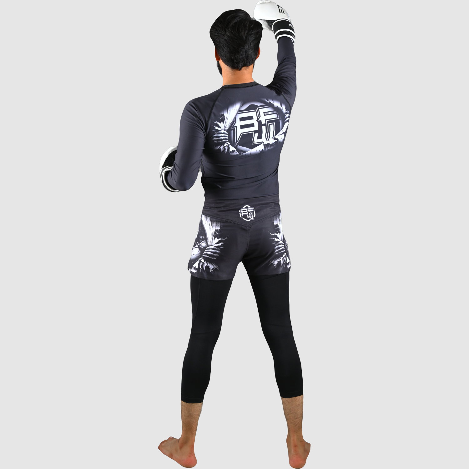 Customized MMA exercise clothes: elastic, adaptive, four-way stretch material for superior results - view 2