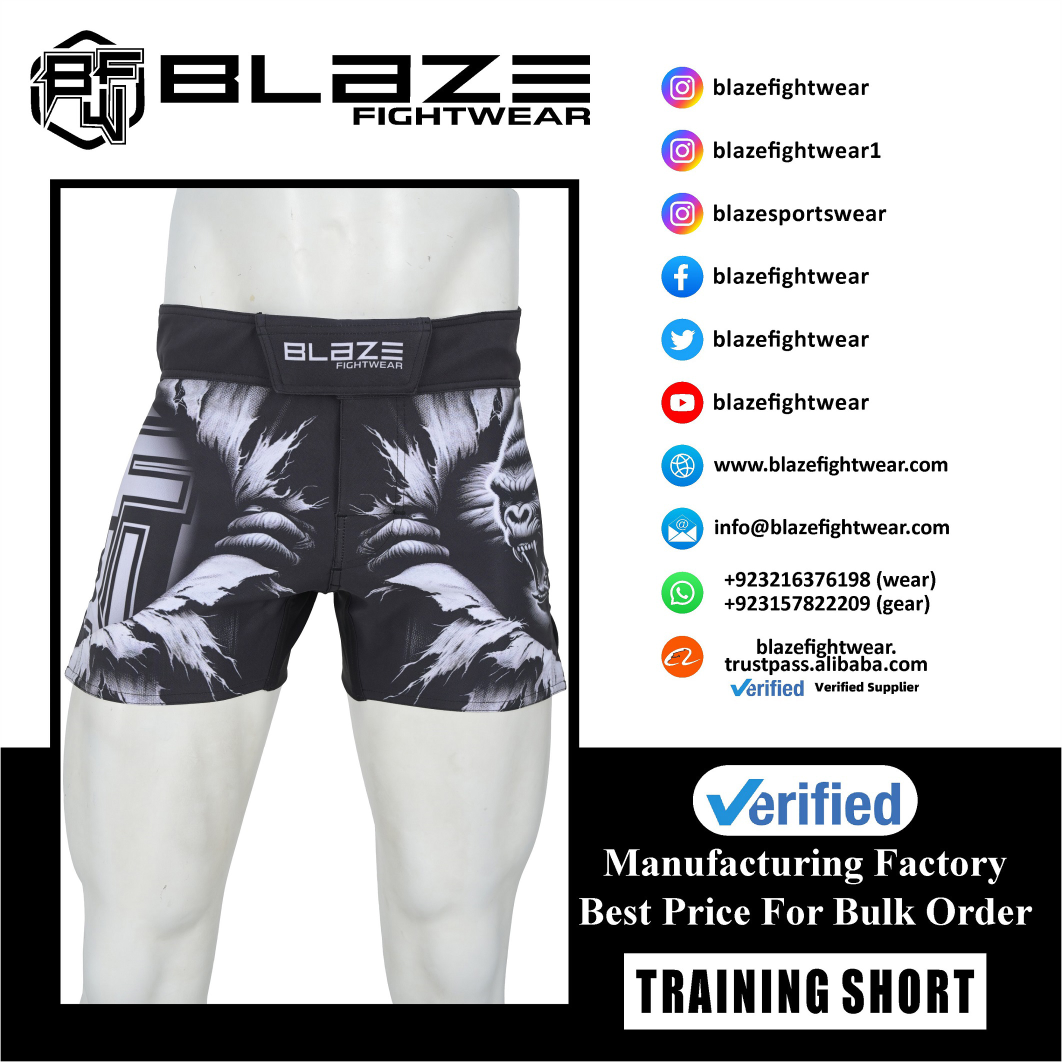 Custom MMA Shorts Durable and Lightweight BJJ Fight Wear Four Way Stretch No Gi Training Short - view 17