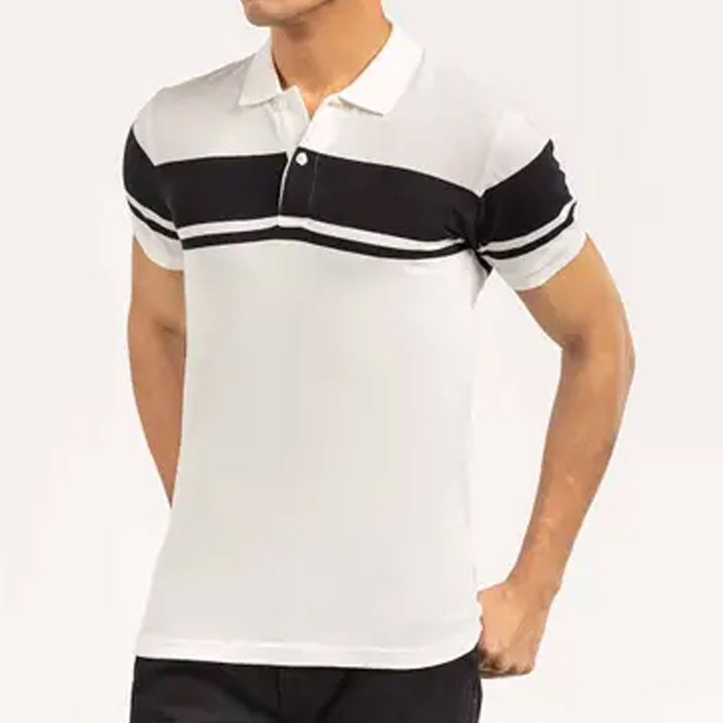 New Custom Breathable Anti-Pilling Solid Color Men Polo shirt