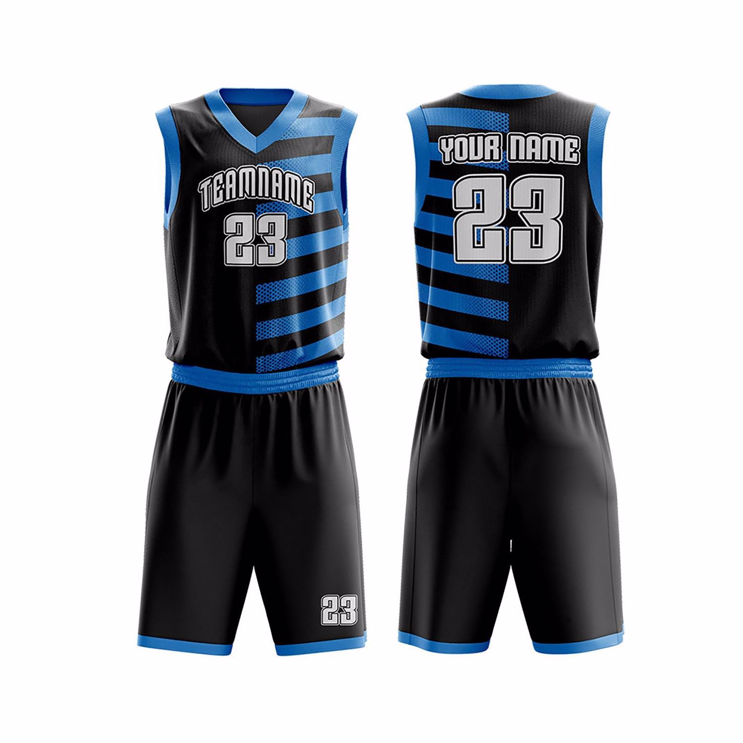 Customized Latest Design Customized Uniforms Youth Basketball Uniform Men Quick Dry