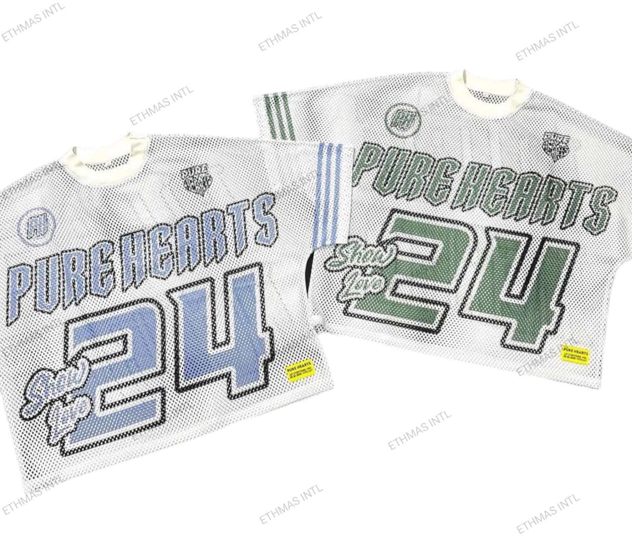 Customized Sublimation Dry Fit Oversize and Mesh & Interlock Fabirc Jersey 