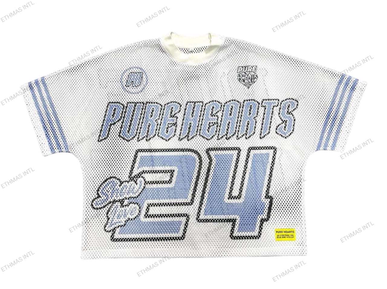Customized Sublimation Dry Fit Oversize and Mesh & Interlock Fabirc Jersey  - view 4