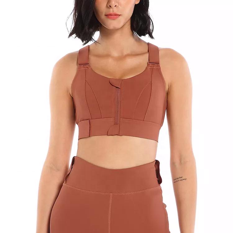 Custom Logo High Support Seamless Sports Bra - view 2