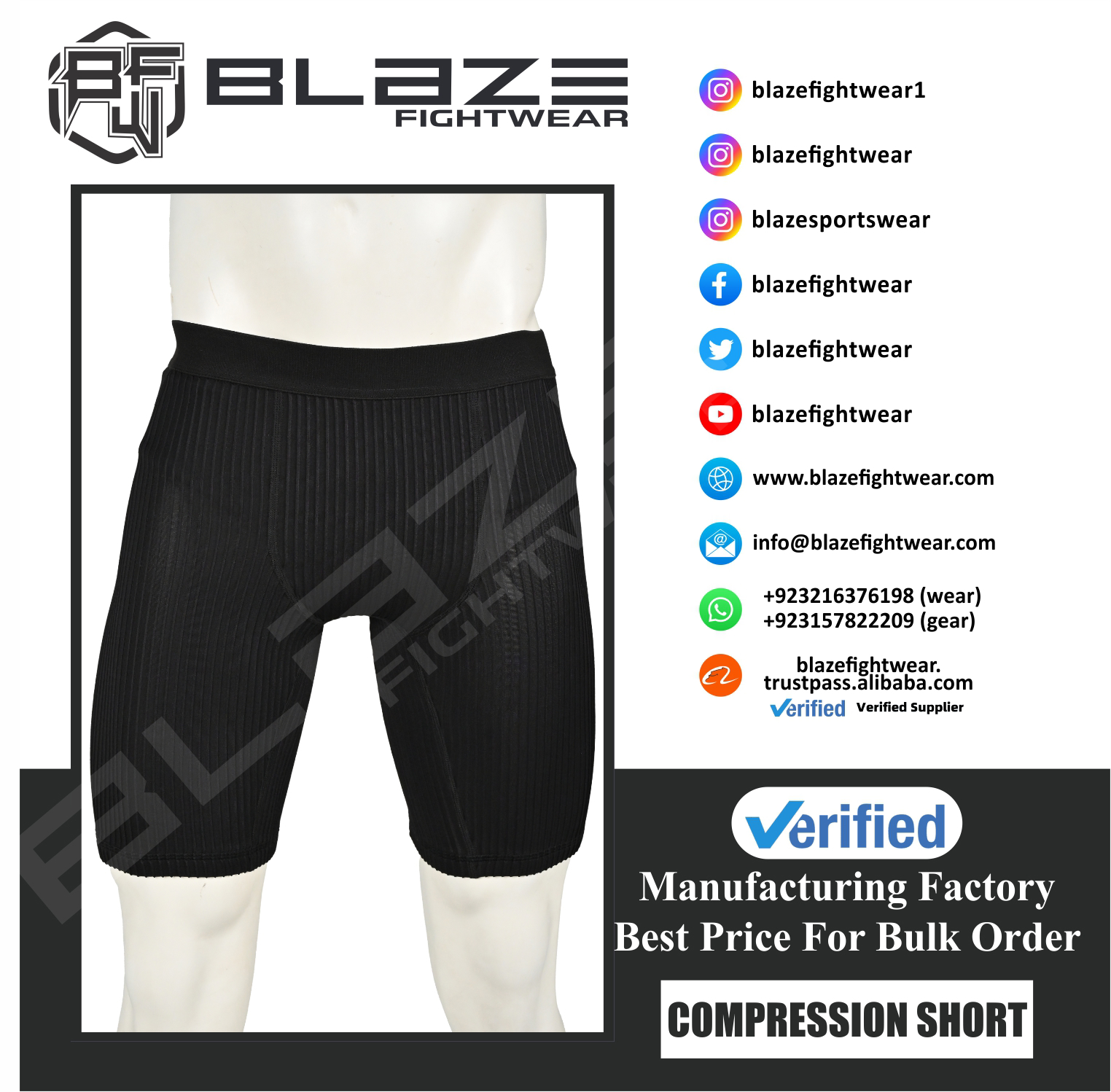 Compression Shorts with Pockets Athletic shorts Underwear for Running Workout Training - view 13