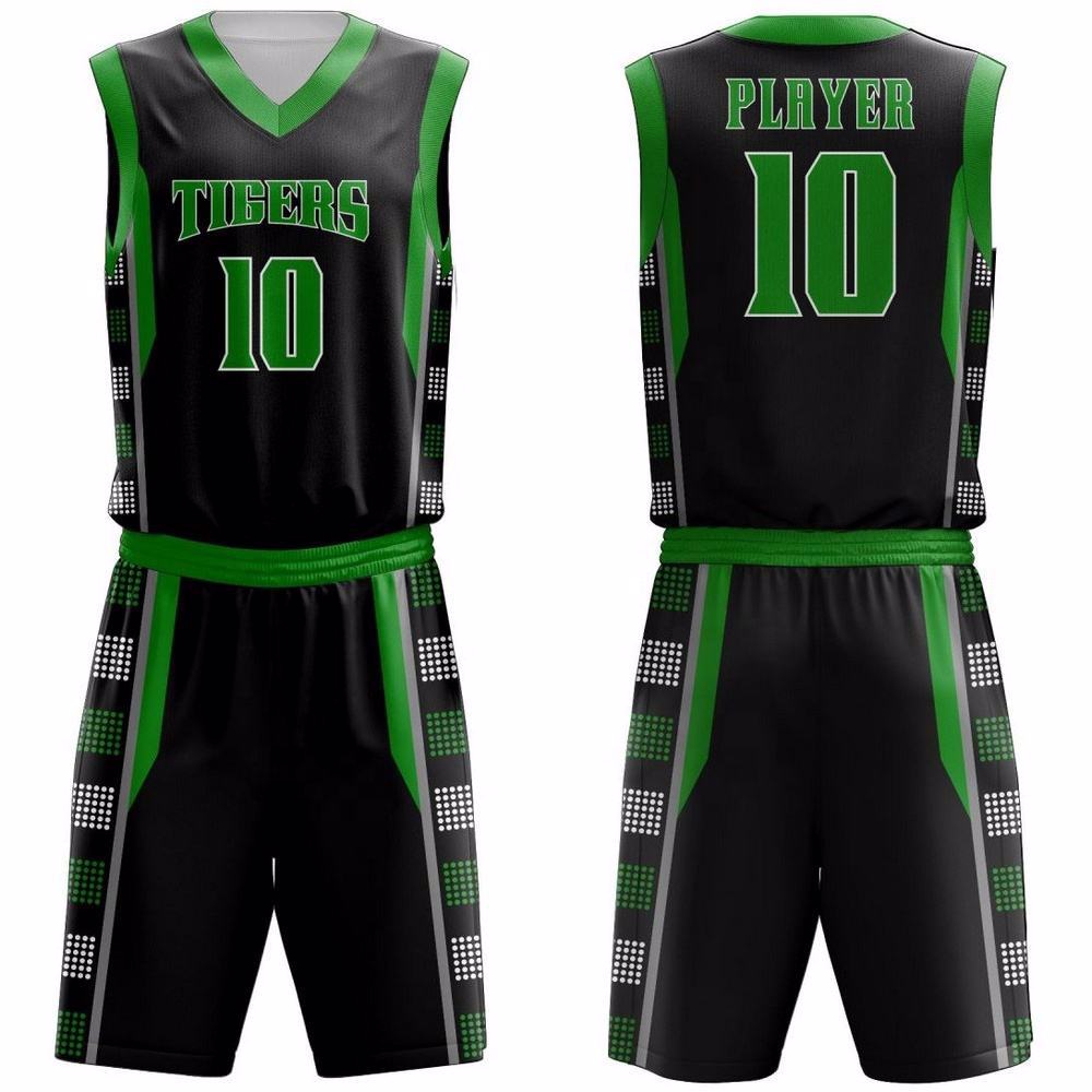 Customized Premium High quality New Mens Basketball Uniform - view 2