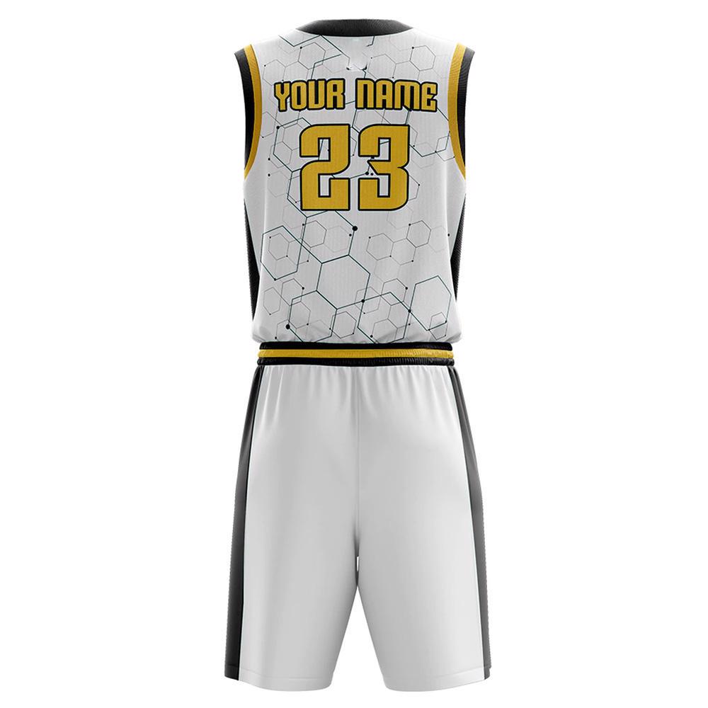 Cheap Custom Quick Dry Blank Basketball Uniforms Reversible Basketball Jersey And Shorts - view 3