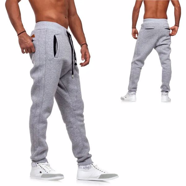 Men's Sweat Pants Male Joggers Loose Hip Hop Casual Trousers Track Pants - view 4