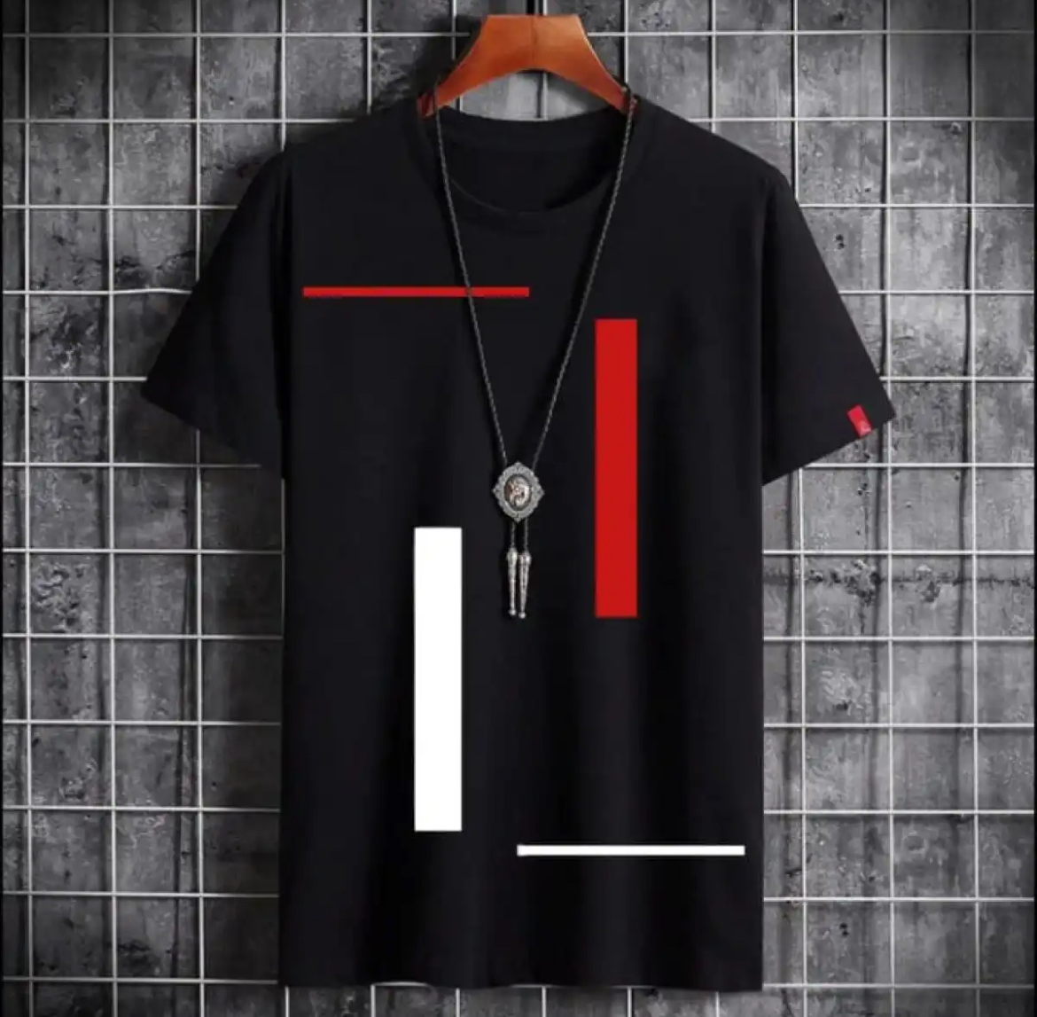 High Quality Men's Vertical Stripes Amazing Smart Fit T-Shirts With Cotton And Polyester Stuff