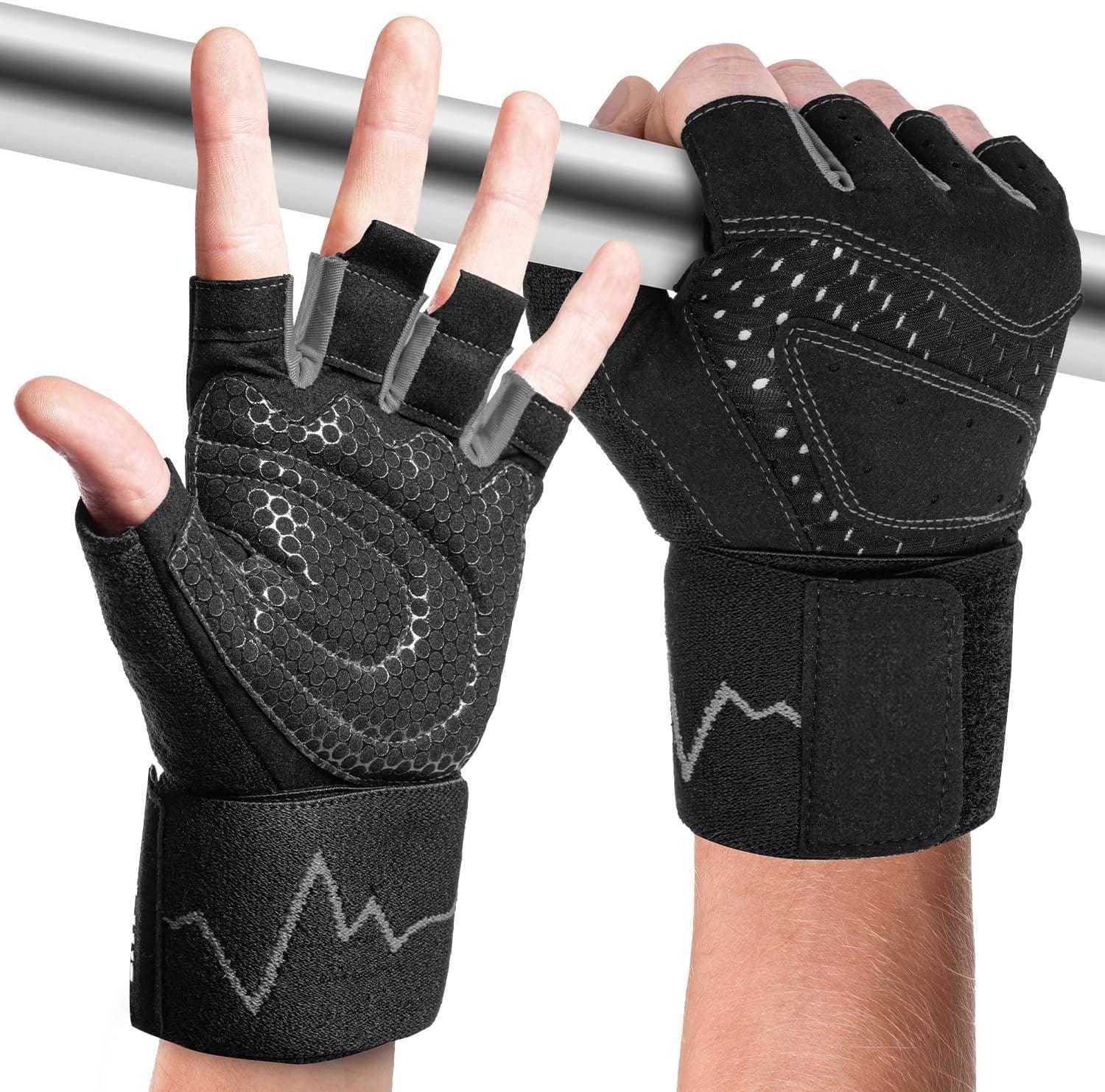 Weight lifting Glove with Soft Mesh & Clarino Fabric